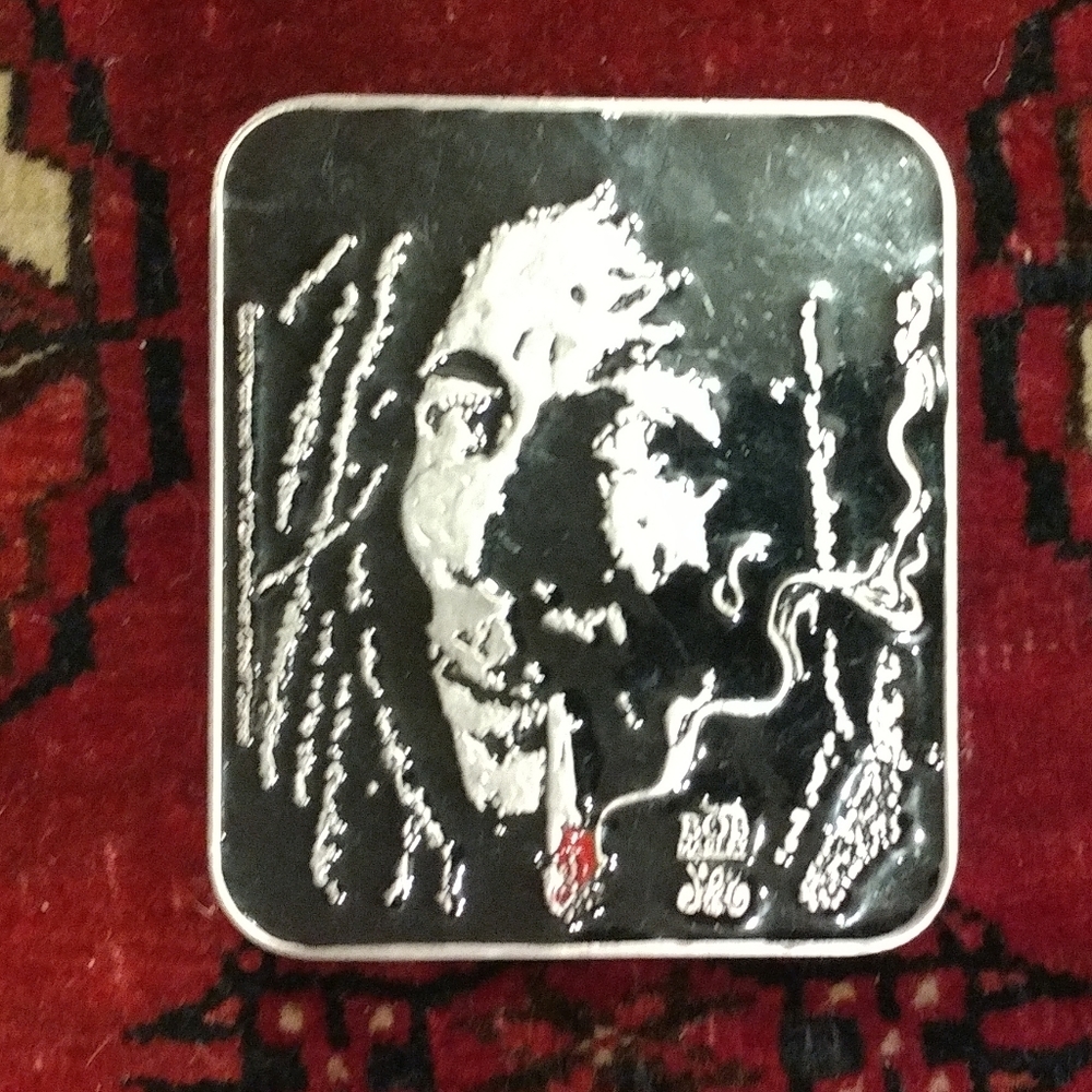 Vintage Bob Marley Belt Buckle